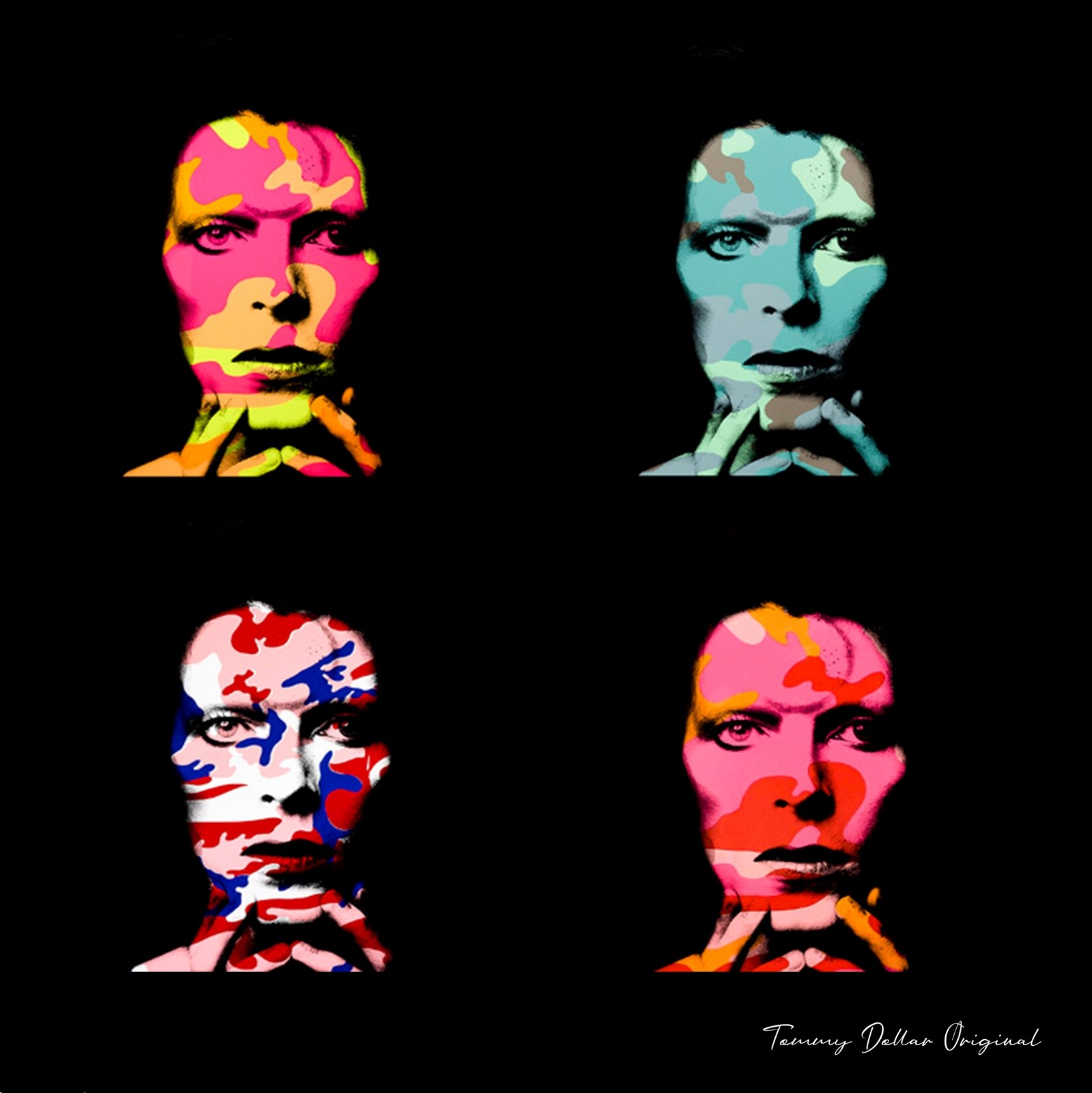 4 bowies    scarf 